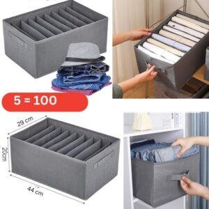 صناديق تخزين الملابس عدد 5