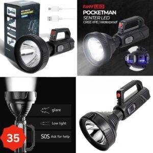 مصباح يدوي طوارئ