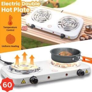 موقد كهربائي مزدوج