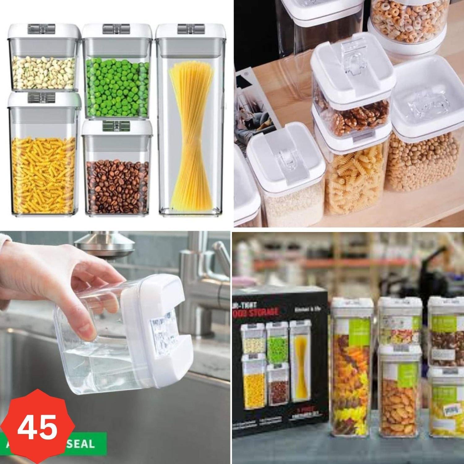 طقم علب 5 قطع