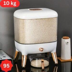 صندوق موزع الارز الفاخر سعة 10 كيلو