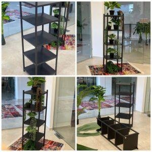 رفوف معدنية 5 طبقات