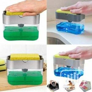 علبة صابون ضغط