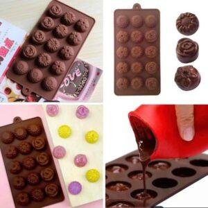 قالب صب الشوكولاه عدد 2