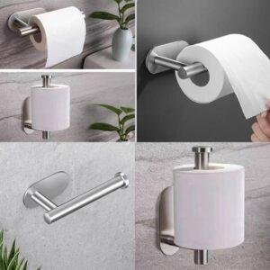 حامل ورق التواليت الفولاذي