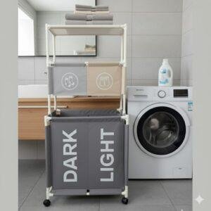 عربة غسيل 3 طبقات