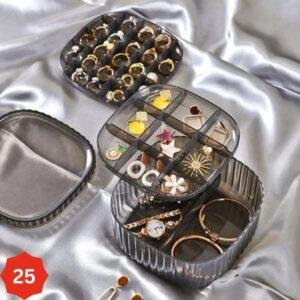 منظم مكياج 3 طبقات