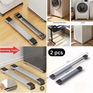 طقم قاعدة الغسالة او الثلاجة المتنقل ( مزدوج)