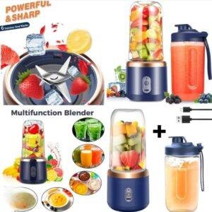 خلاط محمول مع كوب اضافي متعدد الوظائف.