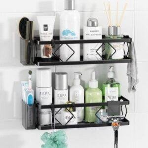 طقم رفوف مستلزمات الحمام عدد 2