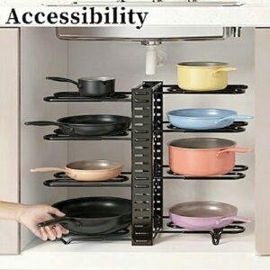 ستاند معدني لتنظيم المقالي