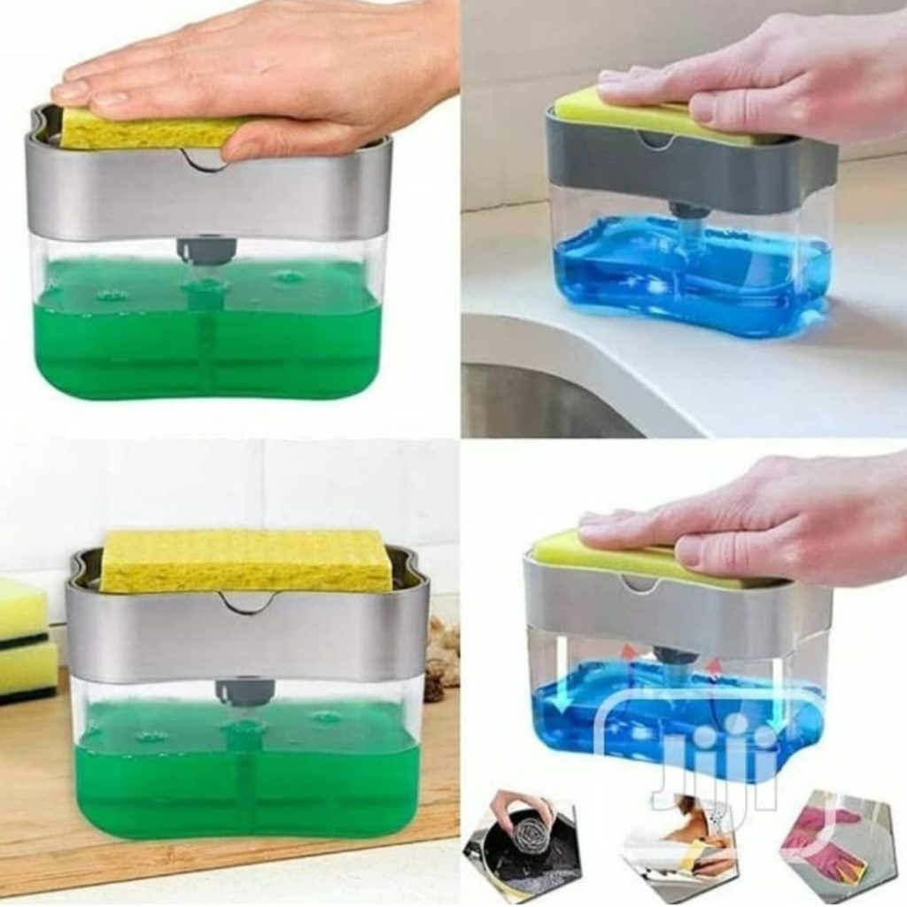 علبة صابون ضغط